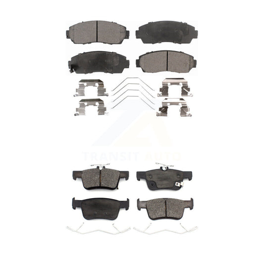 Ceramic Brake Pads Front Rear Kit For Acura RDX TLX