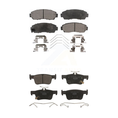 Ceramic Brake Pads Front Rear Kit For 2019-2021 Acura RDX