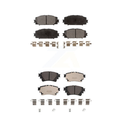 Ceramic Brake Pads Front Rear Kit For Toyota Corolla With Electric Parking