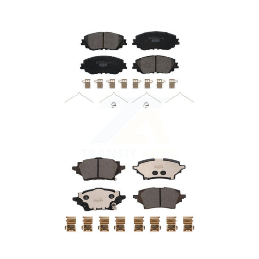 Ceramic Brake Pads Front Rear Kit For Toyota C-HR