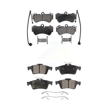 Ceramic Brake Pads Front Rear Kit For 2017 Mercedes-Benz G550 4x4