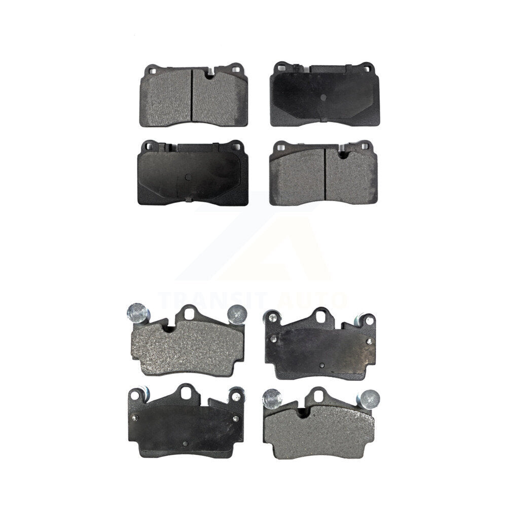 Ceramic Brake Pads Front Rear Kit For Volkswagen Touareg