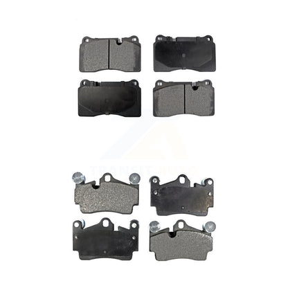 Ceramic Brake Pads Front Rear Kit For Volkswagen Touareg