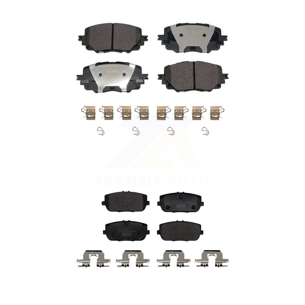 Ceramic Brake Pads Front Rear Kit For Mazda MX-5 Miata Without Brembo Brakes