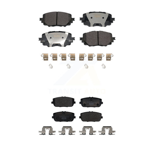 Ceramic Brake Pads Front Rear Kit For Mazda MX-5 Miata Without Brembo Brakes