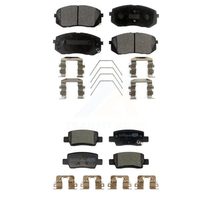 Ceramic Brake Pads Front Rear Kit For Kia Seltos With Electric Parking