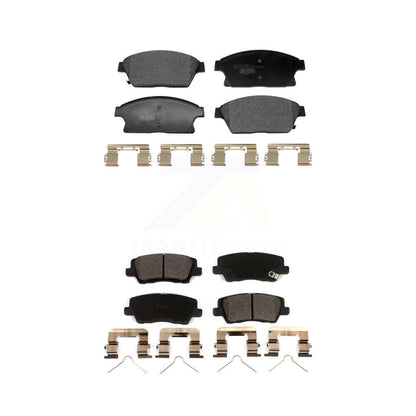 Ceramic Brake Pads Front Rear Kit For Cadillac ATS