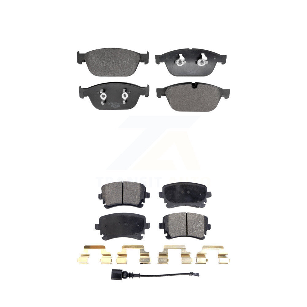 Ceramic Brake Pads Front Rear Kit For Audi A8 Quattro