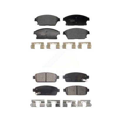 Ceramic Brake Pads Front Rear Kit For Chevrolet Cruze Buick Trax Verano Encore