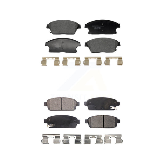Ceramic Brake Pads Front Rear Kit For Chevrolet Cruze Buick Trax Verano Encore