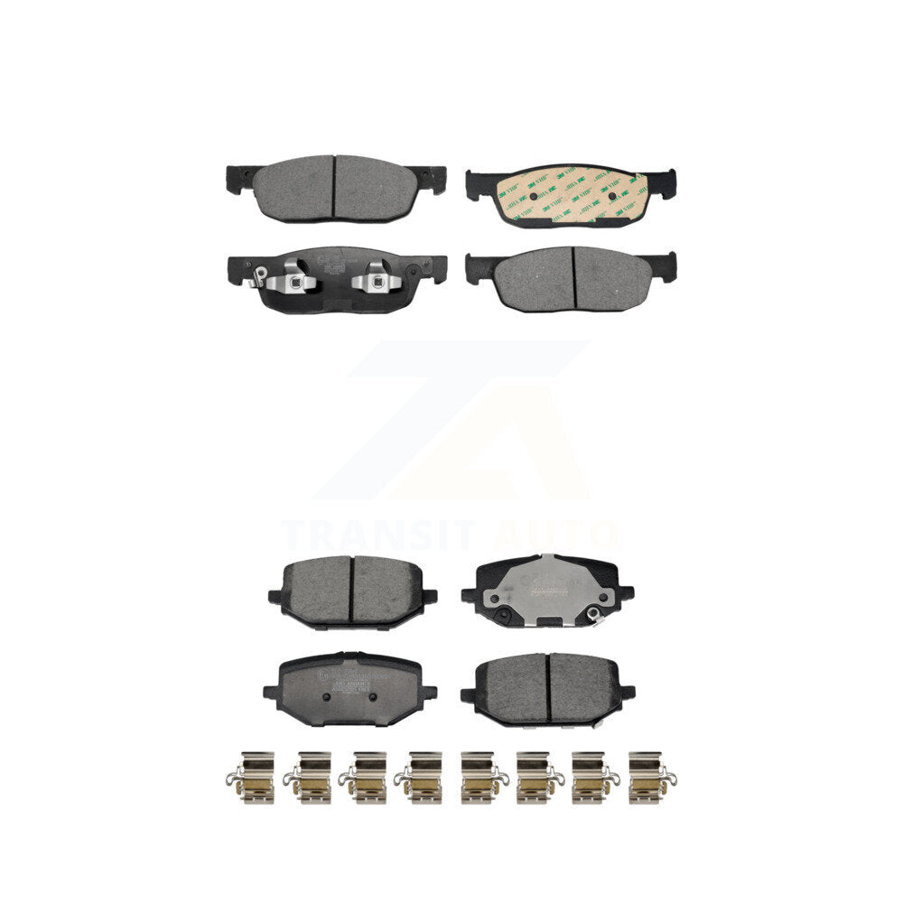 Ceramic Brake Pads Front Rear Kit For 2022-2024 Acura MDX 3.5L
