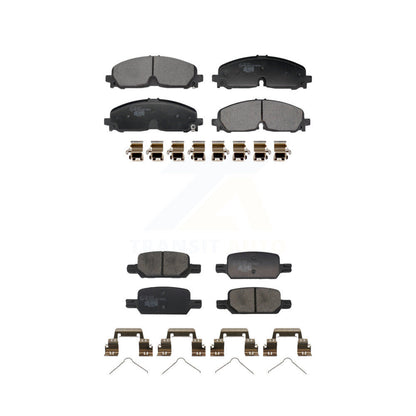 Ceramic Brake Pads Front Rear Kit For 2021-2022 Chevrolet Colorado GMC Canyon