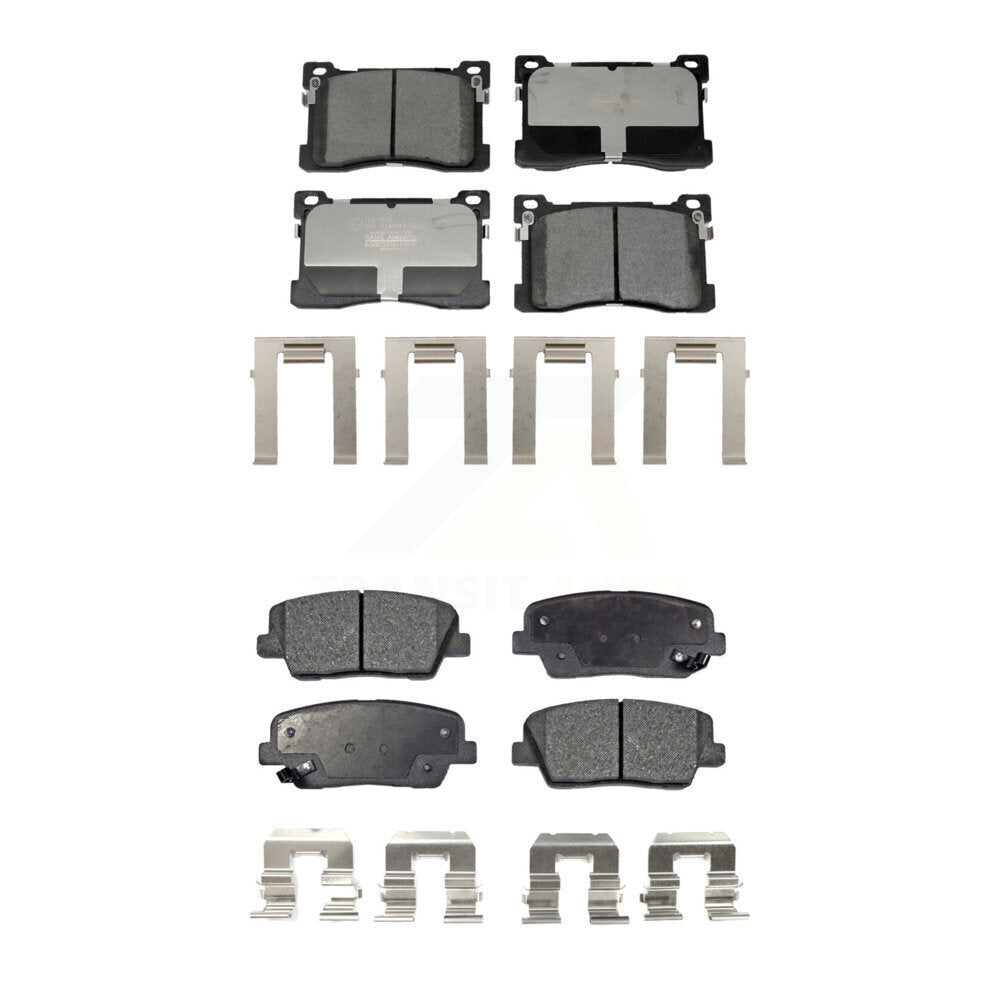 Ceramic Brake Pads Front Rear Kit For Hyundai Equus Kia K900