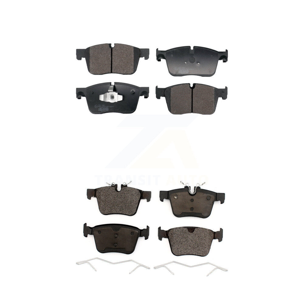 Ceramic Brake Pads Front Rear Kit For Jaguar Land Rover Range Velar XE F-Pace XF