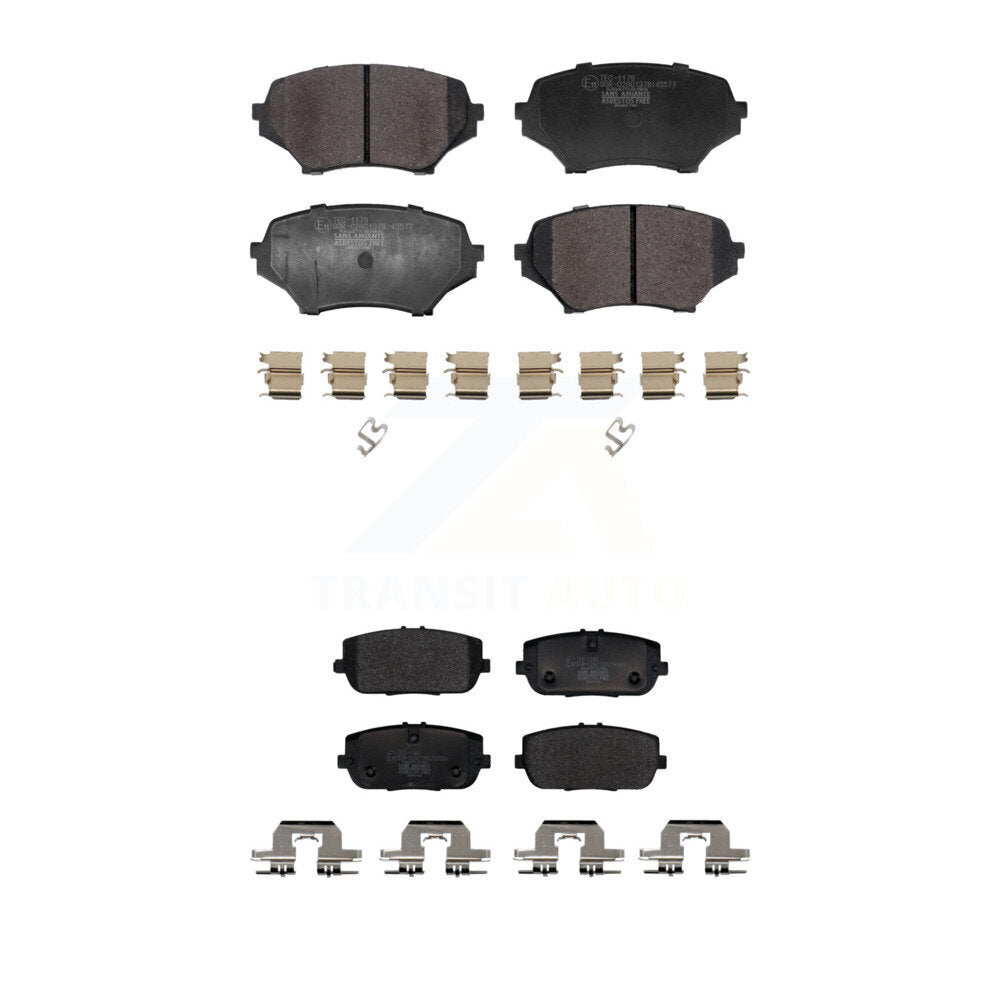 Ceramic Brake Pads Front Rear Kit For 2006-2015 Mazda MX-5 Miata