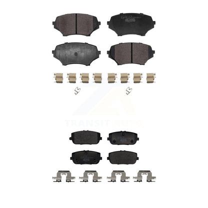 Ceramic Brake Pads Front Rear Kit For 2006-2015 Mazda MX-5 Miata