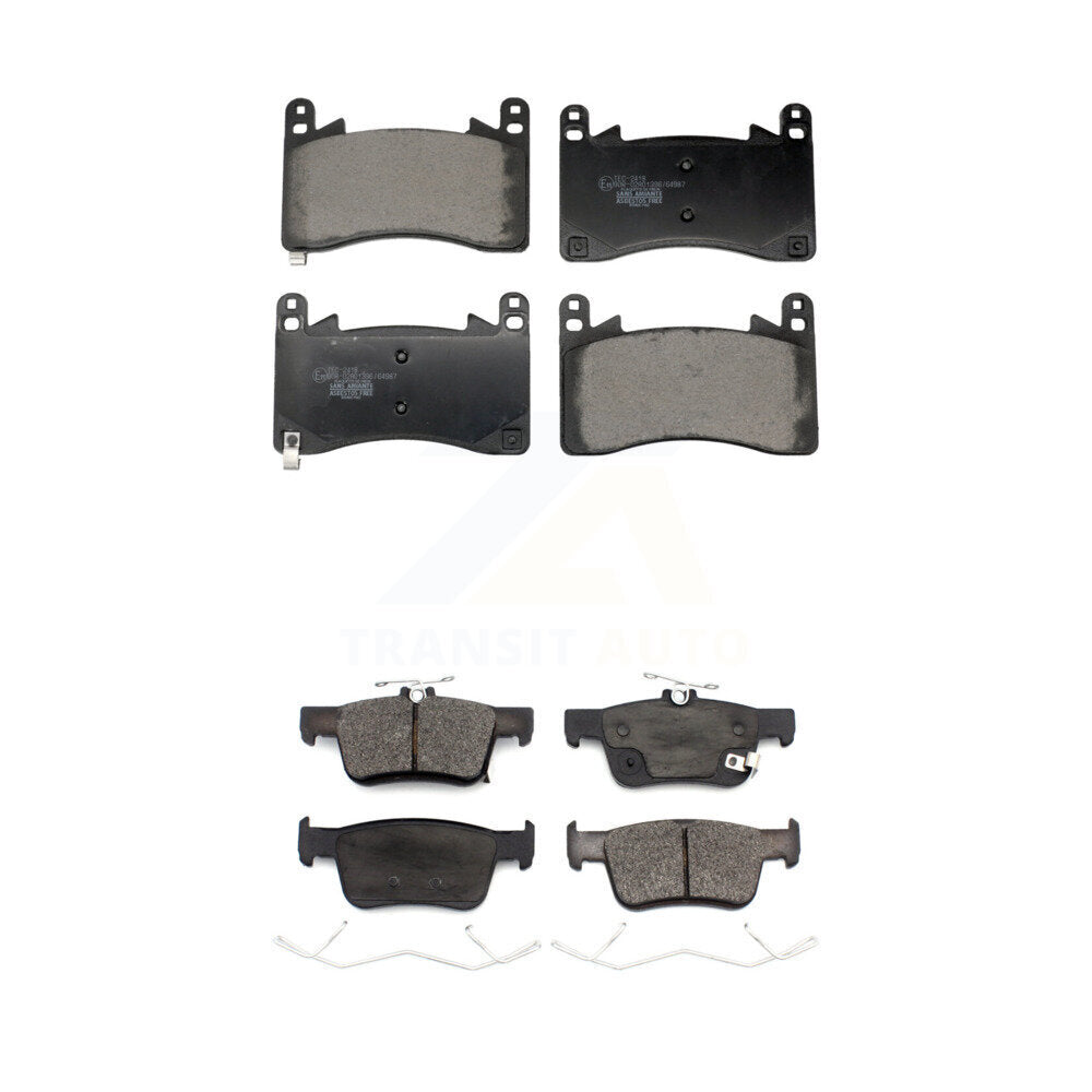Ceramic Brake Pads Front Rear Kit For 2021-2023 Acura TLX 3.0L