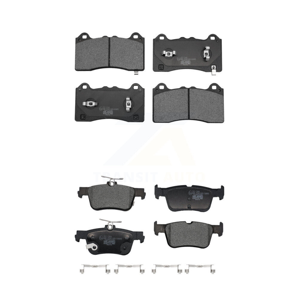 Ceramic Brake Pads Front Rear Kit For 2021-2023 Ford Mustang Mach-E
