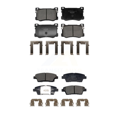 Ceramic Brake Pads Front Rear Kit For 2018-2020 Genesis G80 3.8L 5.0L