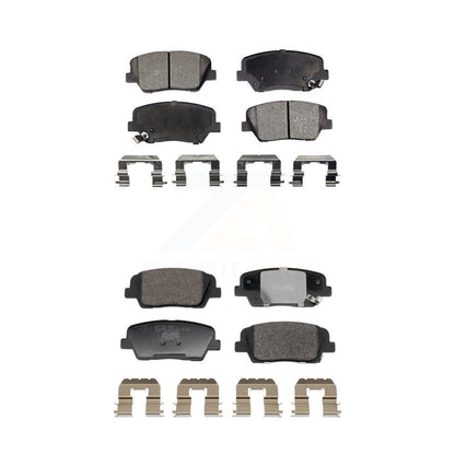 Ceramic Brake Pads Front Rear Kit For Hyundai Santa Fe Sport Kia Sorento