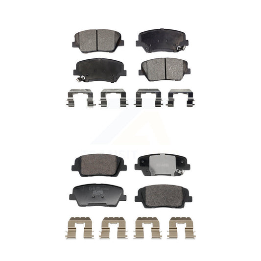 Ceramic Brake Pads Front Rear Kit For Hyundai Santa Fe Sport Kia Sorento