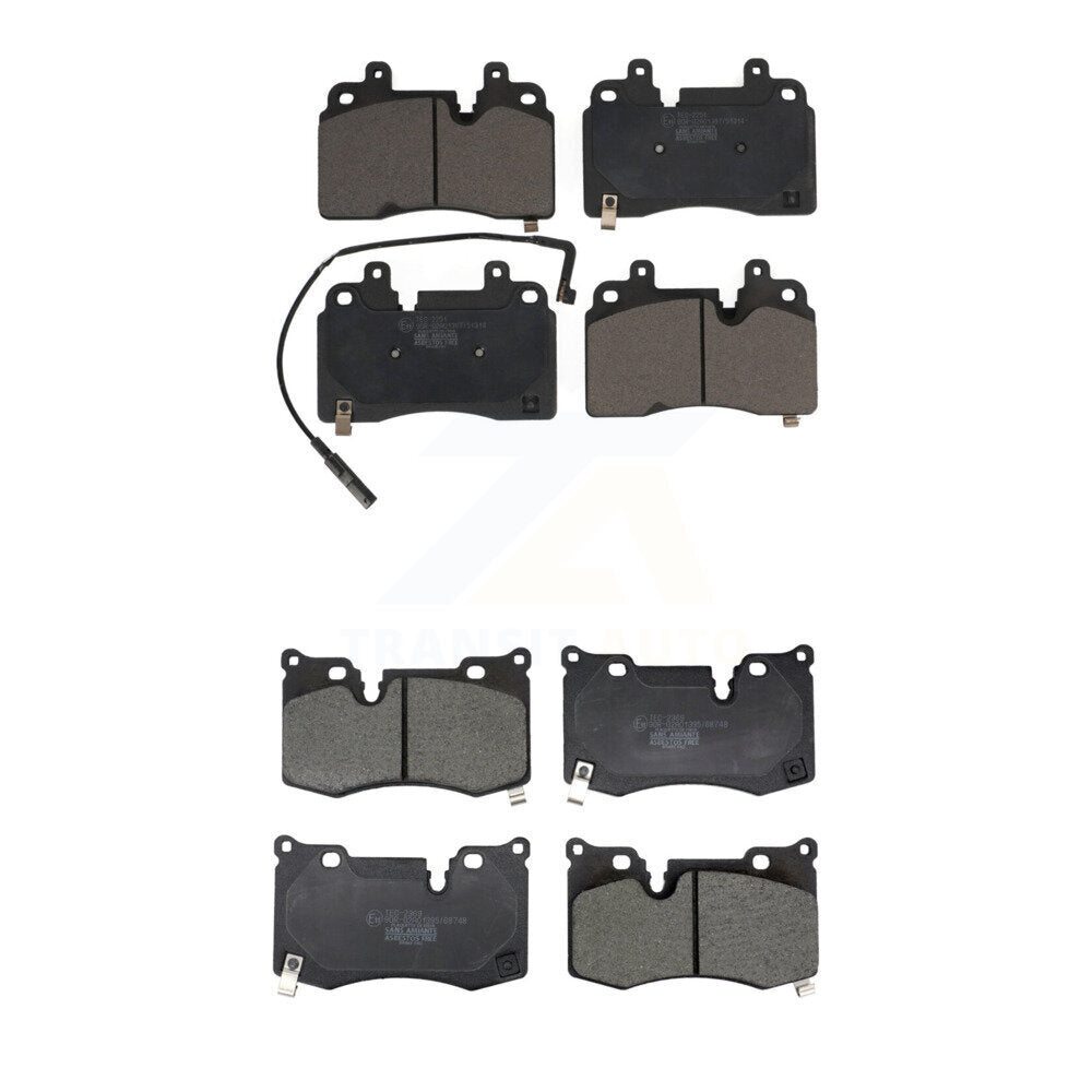 Ceramic Brake Pads Front Rear Kit For Chevrolet Corvette