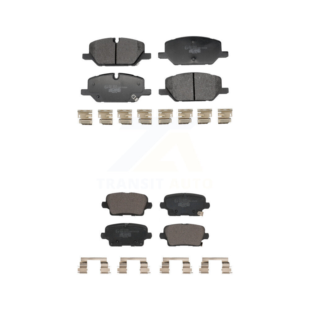 Ceramic Brake Pads Front Rear Kit For Buick Envision Cadillac XT4