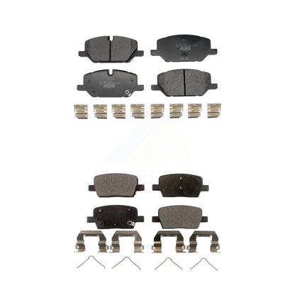 Ceramic Brake Pads Front Rear Kit For 2021-2022 Chevrolet Camaro LT/LT1/LS