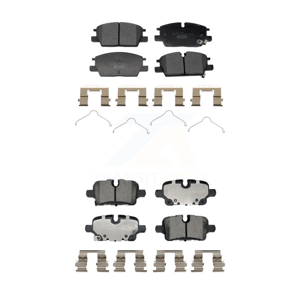 Ceramic Brake Pads Front Rear Kit For Chevrolet GMC Terrain Equinox Malibu