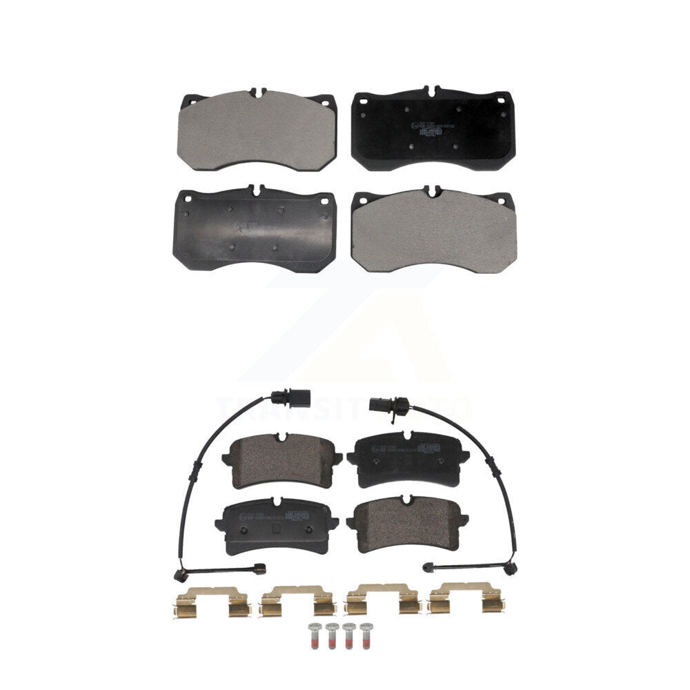 Ceramic Brake Pads Front Rear Kit For Audi A7 Quattro A8 RS7 S6 S7 S8