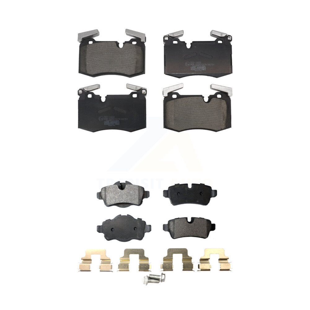 Ceramic Brake Pad Front Rear Kit For Mini Cooper With 316mm Diameter Rotor