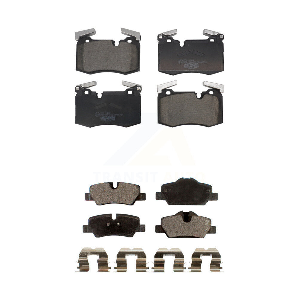 Ceramic Brake Pad Front Rear Kit For Mini Cooper With 316mm Diameter Rotor