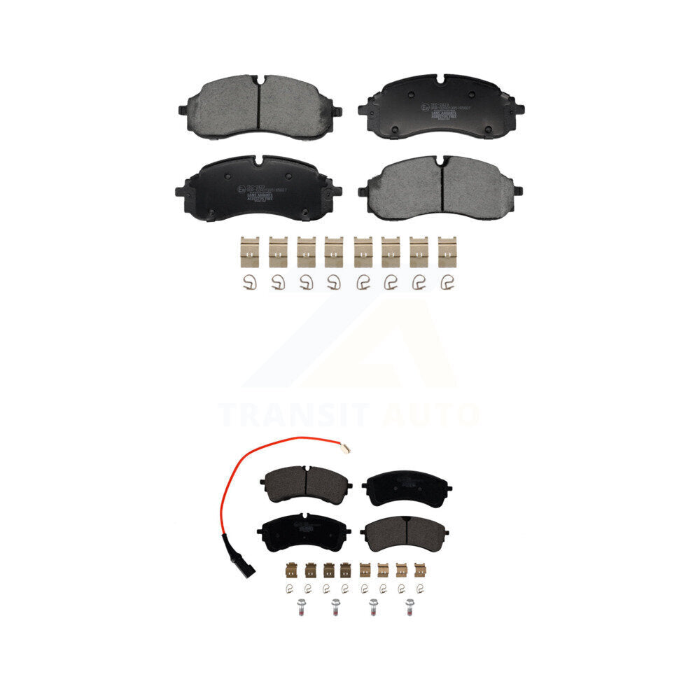 Ceramic Brake Pads Front Rear Kit For Ford Transit-250 Transit-350 Transit-150