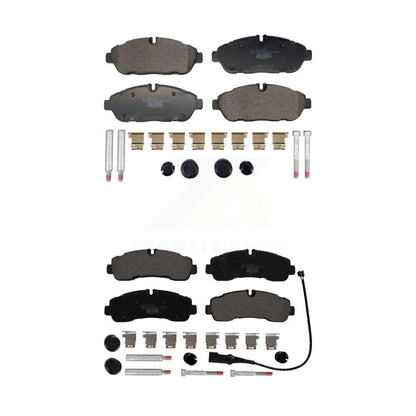 Ceramic Brake Pads Front Rear Kit For Ford Transit-350 HD AWD