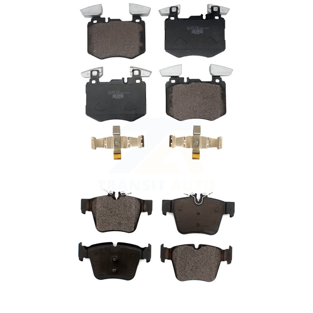 Ceramic Brake Pads Front Rear Kit For Mercedes-Benz GLC300 Without Sport Package