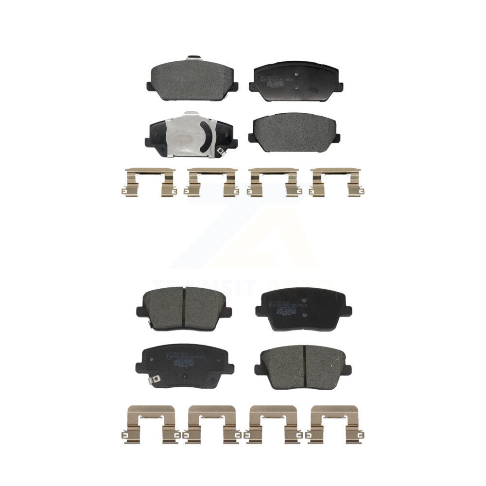 Ceramic Brake Pads Front Rear Kit For Hyundai Veloster N Elantra Kona