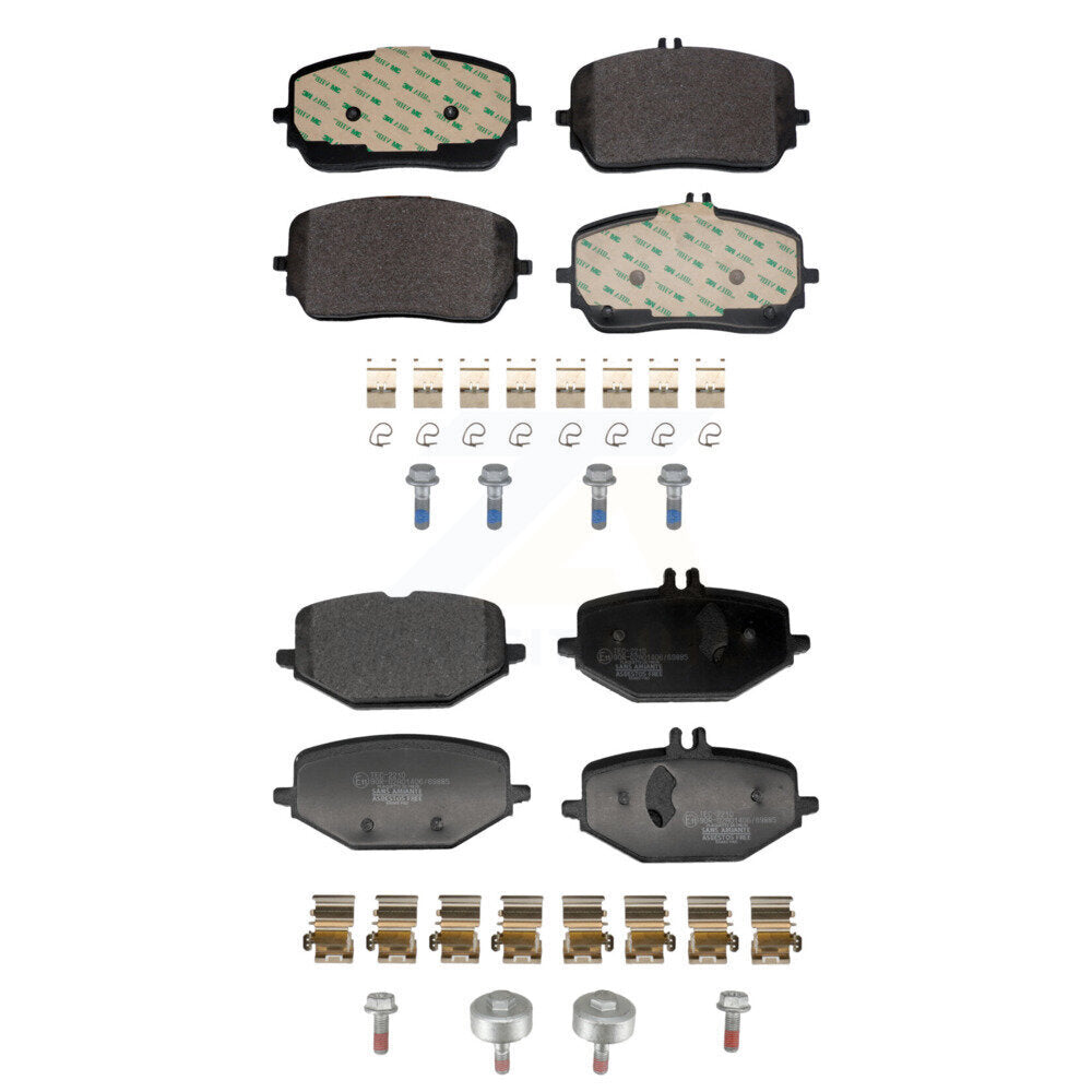 Ceramic Brake Pads Front Rear Kit For Mercedes-Benz GLE450 GLS450 GLE53 AMG
