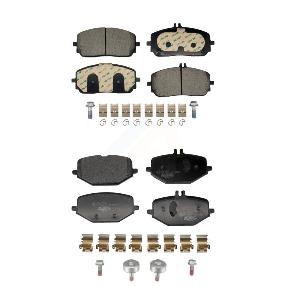 Ceramic Brake Pads Front Rear Kit For Mercedes-Benz GLE350 G550