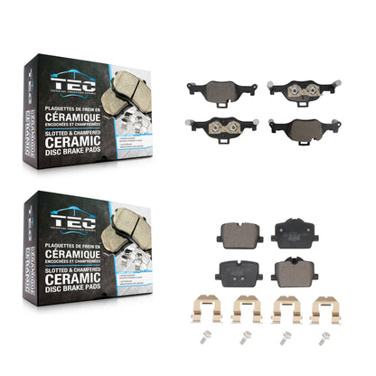 Ceramic Brake Pads Front Rear Kit For BMW i4 Without Blue Painted Calipers