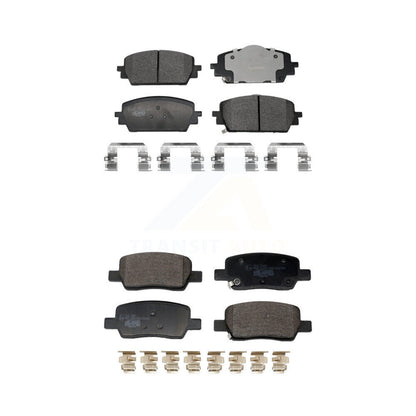Ceramic Brake Pads Front Rear Kit For Hyundai Santa Fe Kia Sorento Cruz