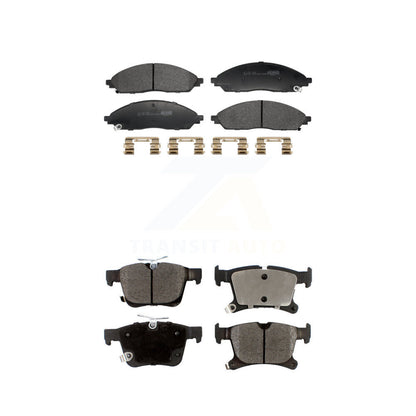 Ceramic Brake Pads Front Rear Kit For 2020-2023 Chrysler Pacifica AWD