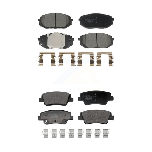 Ceramic Brake Pads Front Rear Kit For Hyundai Ioniq 5 Kia EV6 6