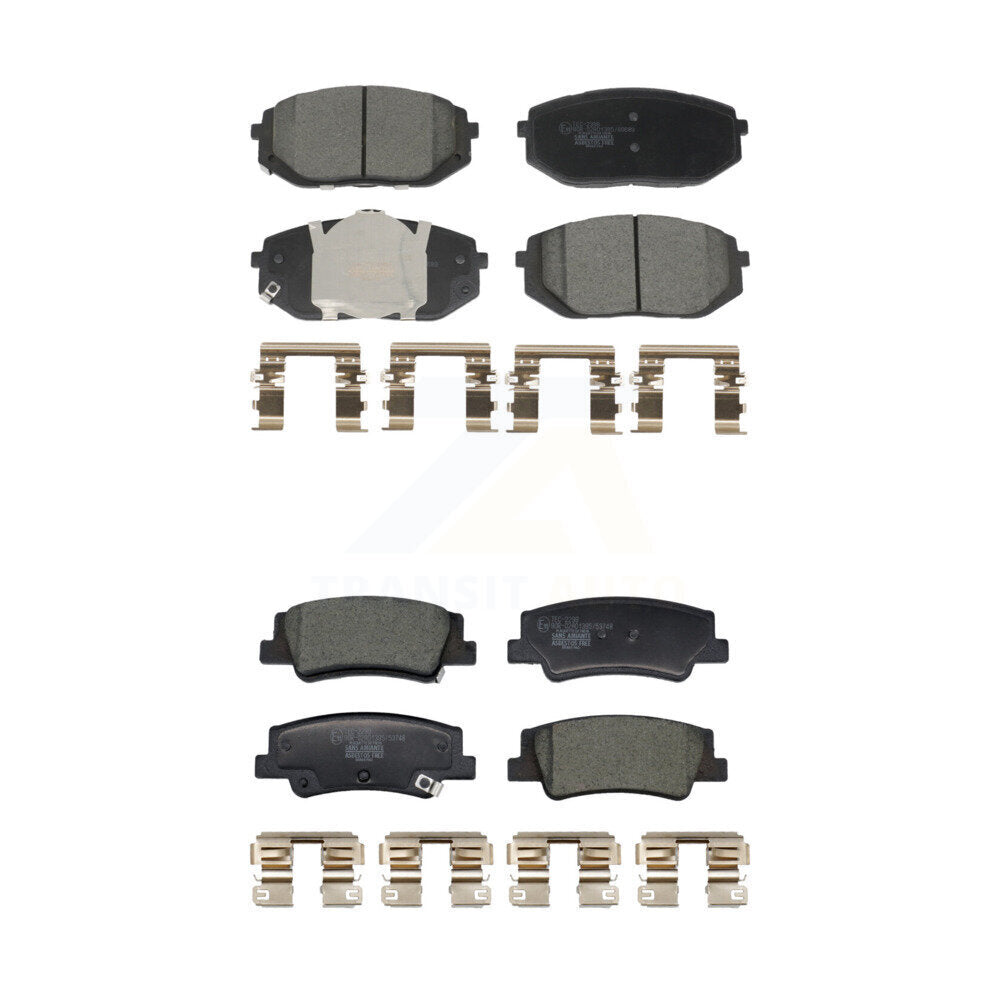 Ceramic Brake Pads Front Rear Kit For Hyundai Tucson Kia Sportage