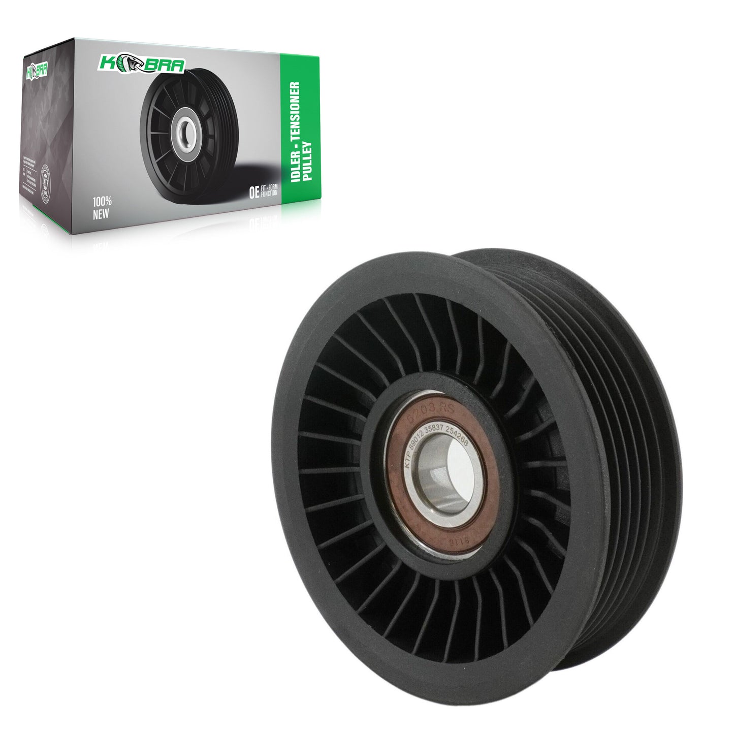 Accessory Drive Belt Idler Pulley KTP-89012 For Ford F-150 Lincoln LS E-250 Club