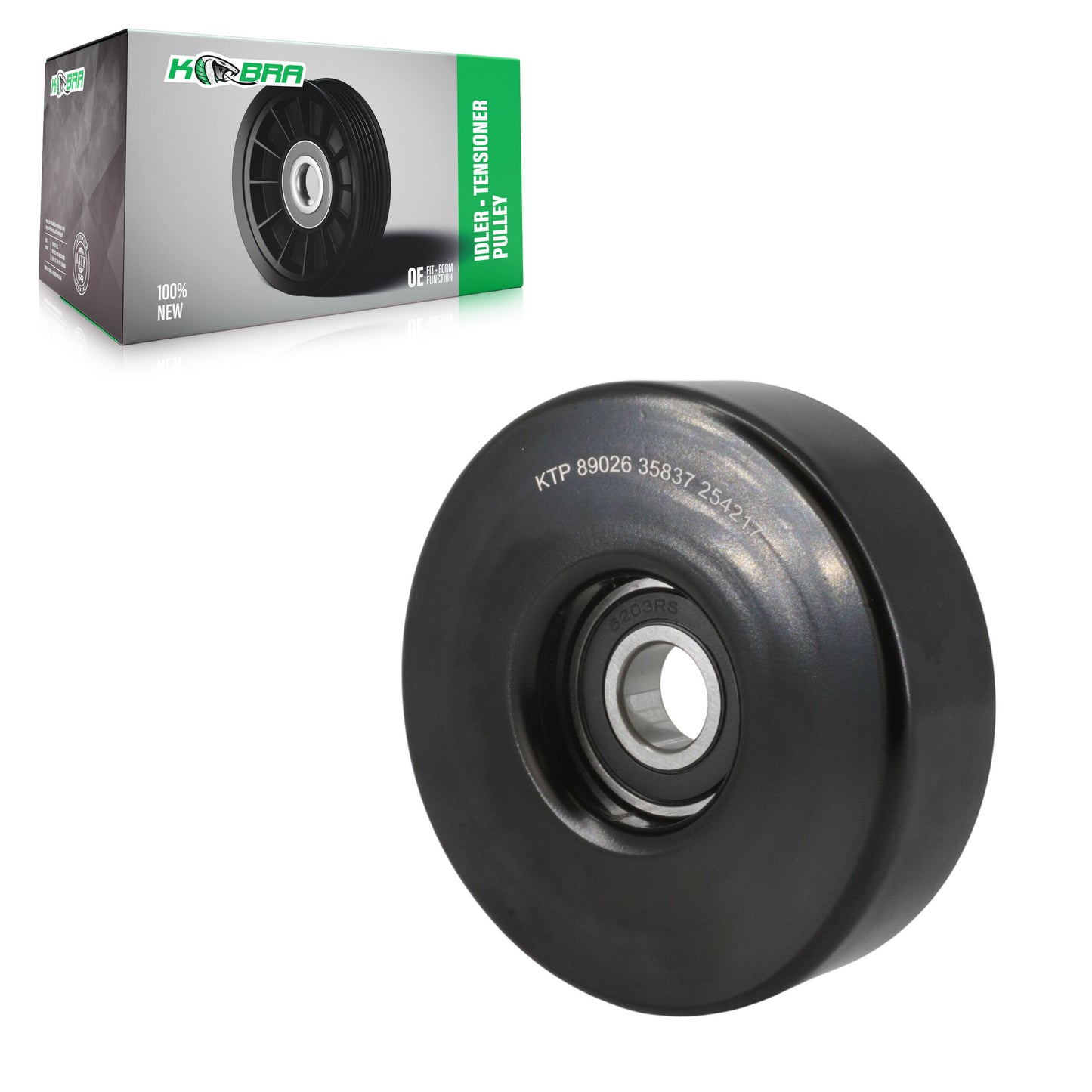 Accessory Drive Belt Pulley KTP-89026 For Saturn Chevrolet Cavalier SL1 SC1 SL2