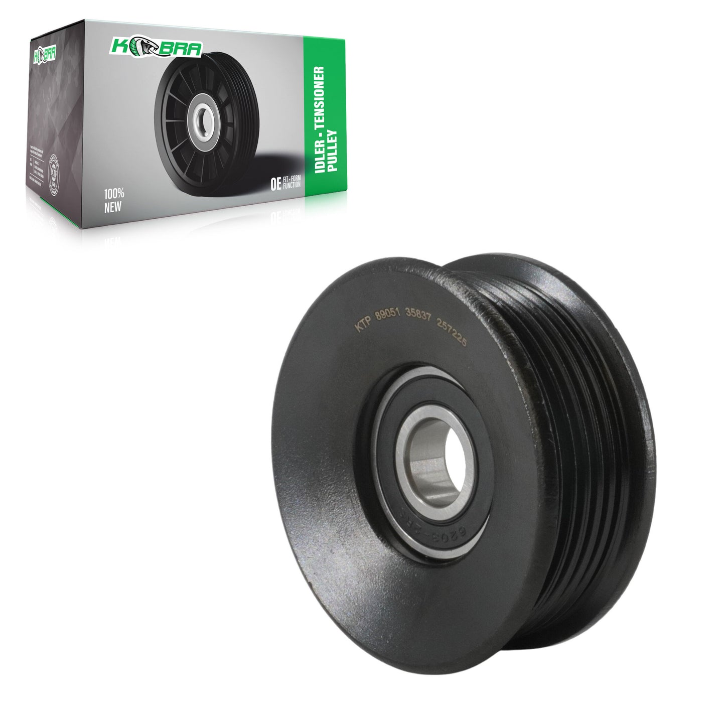 Accessory Drive Belt Pulley KTP-89051 For Ford Mustang Crown Victoria Lincoln