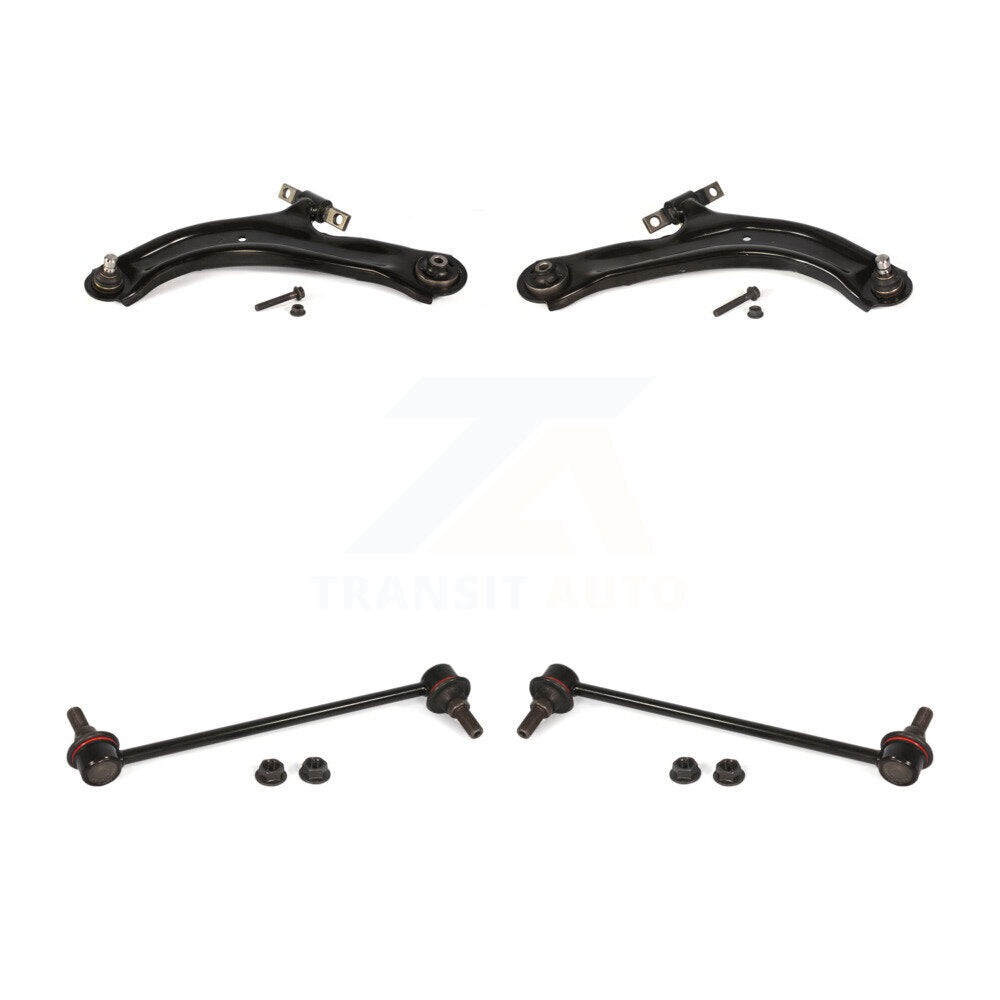 Suspension Control Arm And Ball Joint Link Front Kit For 2007-2012 Nissan Sentra