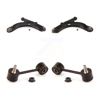 Suspension Control Arm And Ball Joint Link Front Kit For Volkswagen Jetta Golf