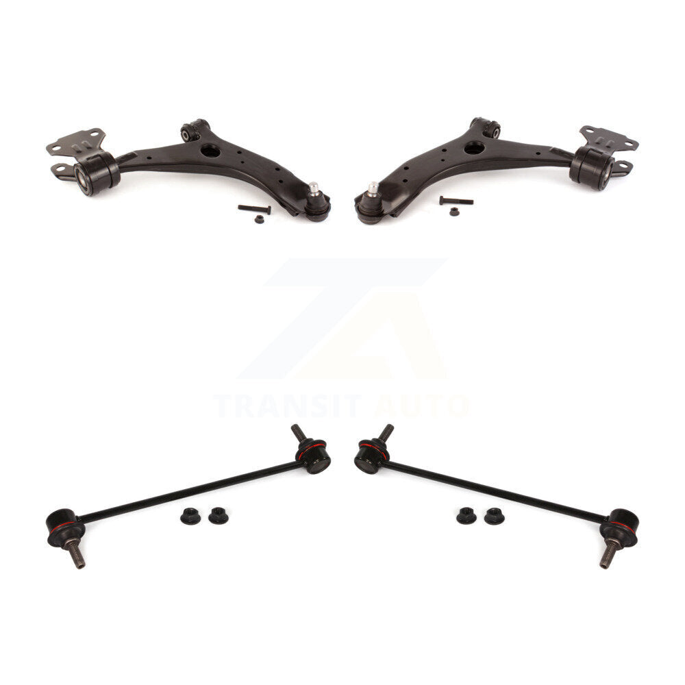 Suspension Control Arm And Ball Joint Link Front Kit For 2010-2013 Mazda 3 Sport