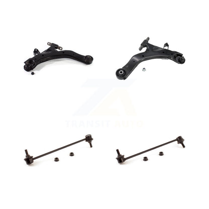 Suspension Control Arm And Ball Joint Link Front Kit For 2004 Kia Spectra 1.8L